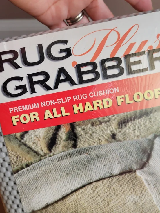 Rug Grabber premium non-slip Grey rug Cushion for hard floors 22" X 90" In New - Picture 5 of 7